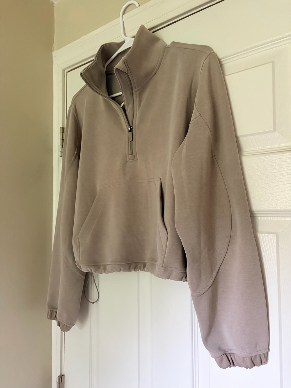 Lululemon half zip softstreme size 8 Riverstone